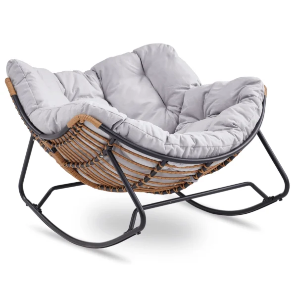 Scaun balansoar ELTON Gri