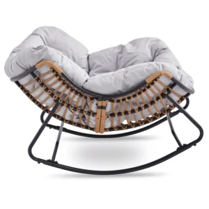 Scaun balansoar ELTON Gri