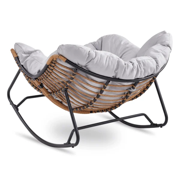 Scaun balansoar ELTON Gri