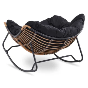 Scaun balansoar ELTON Negru