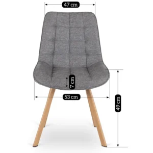 Scaun KATHY Gri