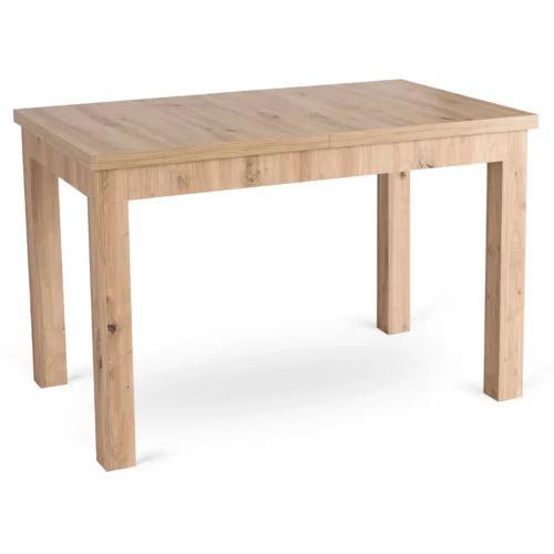 Masa extensibilă SKUBI 120–160 cm Stejar Artisan