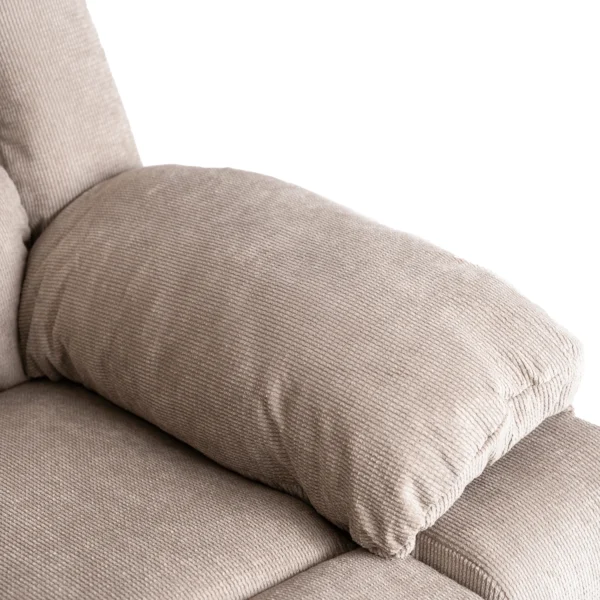 Scaun electric de masaj reclinabil JASPER, bej