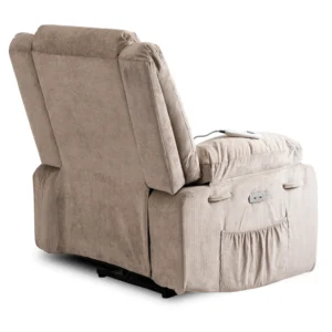 Scaun electric de masaj reclinabil JASPER, bej