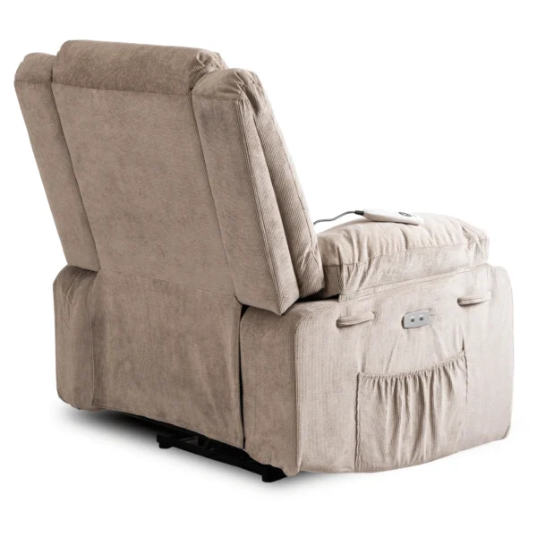 Scaun electric de masaj reclinabil JASPER, bej