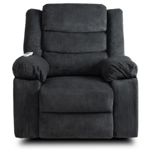 Scaun electric de masaj reclinabil JASPER, negru