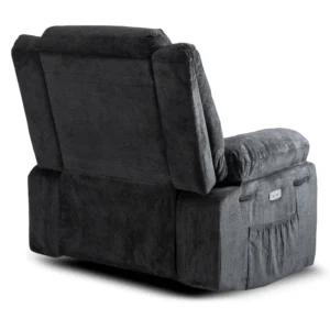 Scaun electric de masaj reclinabil JASPER, negru