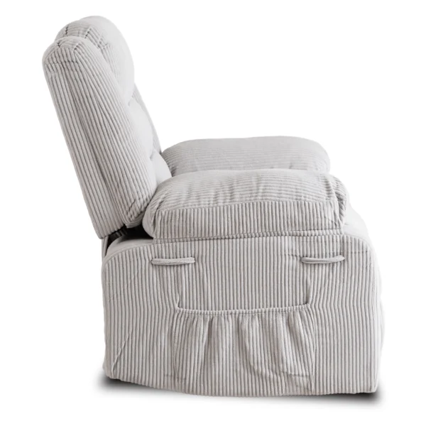 product-3287-2 ARTURO Fotoliu pliabil Gri Corduroy — Fotolii de relaxare