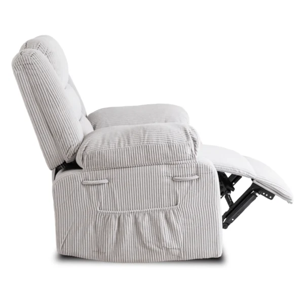 product-3287-3 ARTURO Fotoliu pliabil Gri Corduroy — Fotolii de relaxare