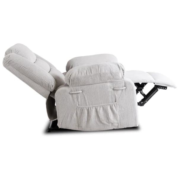product-3287-4 ARTURO Fotoliu pliabil Gri Corduroy — Fotolii de relaxare