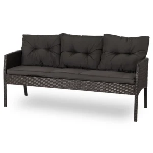 Set mobilier de grădină ATLANTA negru