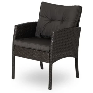 Set mobilier de grădină ATLANTA negru
