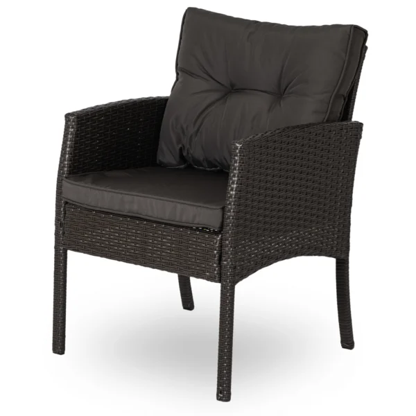 Set mobilier de grădină ATLANTA negru