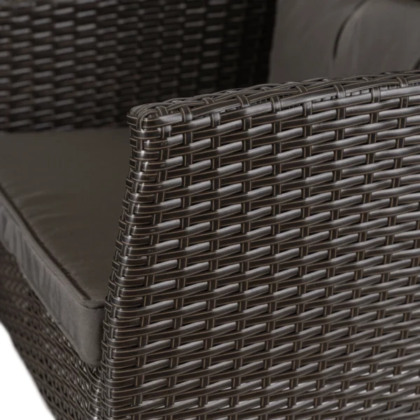 Set mobilier de grădină ATLANTA negru