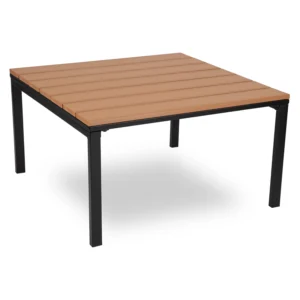 Set mobilier de grădină NORMAN Albastru marin/Negru