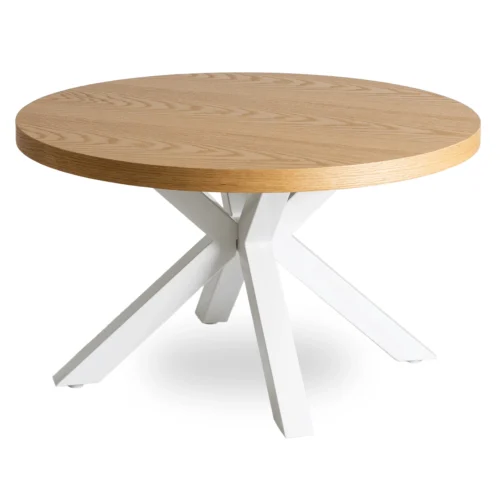 Măsuță de cafea LINCOLN Stejar auriu/Alb