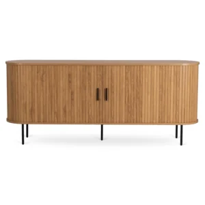 product-3325-3 TRISH 180 cm Comoda extensibilă cu două uși Stejar — Comode