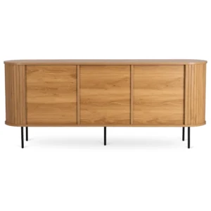 product-3325-4 TRISH 180 cm Comoda extensibilă cu două uși Stejar — Comode