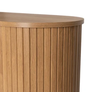 product-3325-6 TRISH 180 cm Comoda extensibilă cu două uși Stejar — Comode