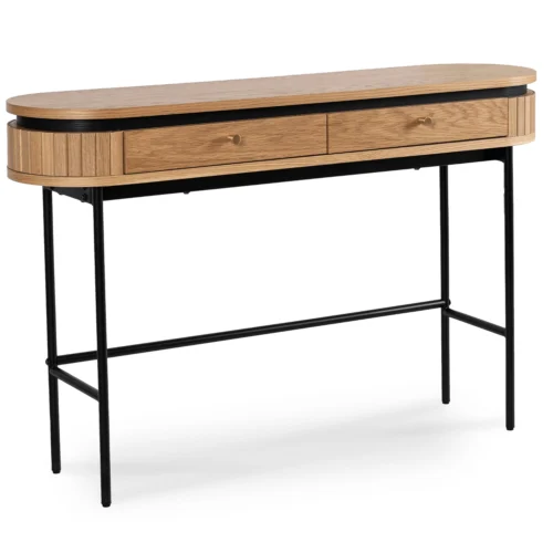 Masă de toaletă BECK, stejar canelat