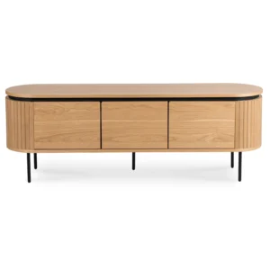 product-3330-2 Dulap RTV BECK 160 cm Stejar cu trei uși — Comode TV