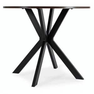 Masă LAUREN 90 cm nuc/negru — Mese