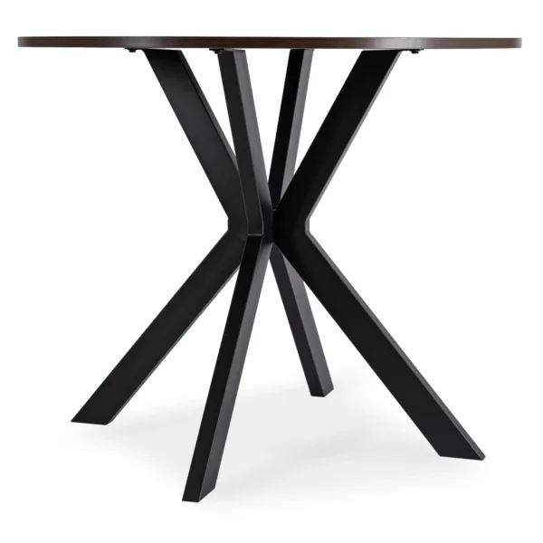 Masă LAUREN 90 cm nuc/negru — Mese