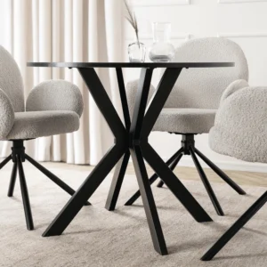 product-3334-3 Masa LAUREN 90 cm Negru