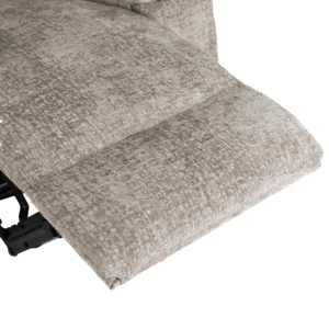 Scaun de masaj reclinabil BRUCE cu funcție de balansare, velur bej