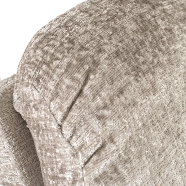 Scaun de masaj reclinabil BRUCE cu funcție de balansare, velur bej