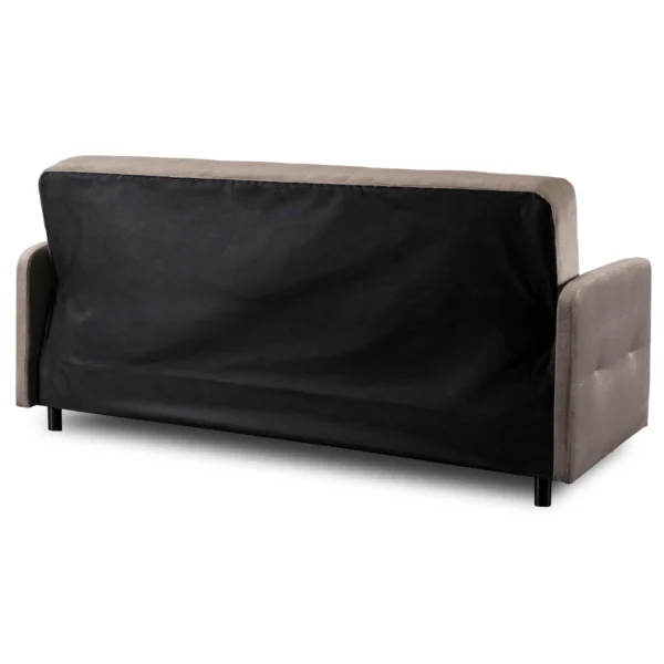 Set de 2x canapea pliabilă CUBA bej — Canapele și sofale