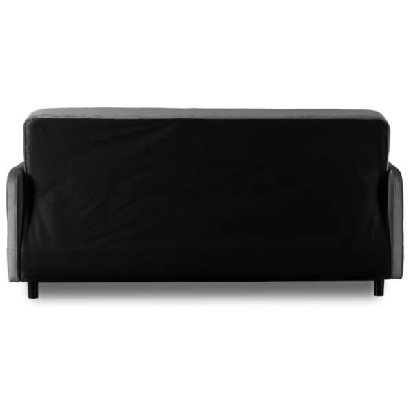Set de 2x canapea pliabilă CUBA gri — Canapele și sofale
