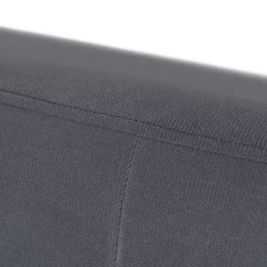 Set de 2x canapea pliabilă CUBA gri — Canapele și sofale