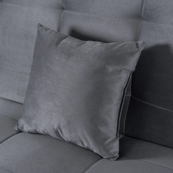 Set de 2 canapele extensibile LIMA Grey