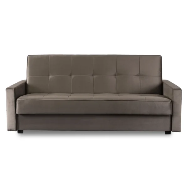 Set de 2x canapea extensibilă ALUNA Beige — Canapele și sofale