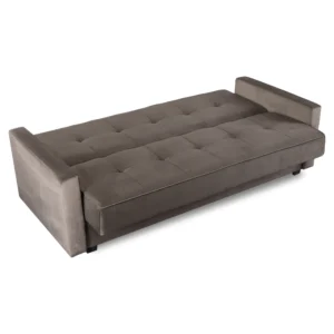Set de 2x canapea extensibilă ALUNA Beige — Canapele și sofale