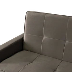 Set de 2x canapea extensibilă ALUNA Beige — Canapele și sofale