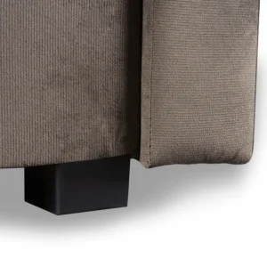 Set de 2x canapea extensibilă ALUNA Beige — Canapele și sofale