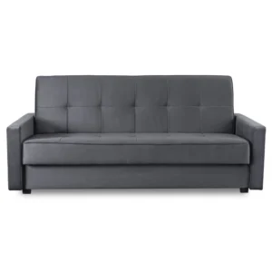 Set de 2x canapele cu pat ALUNA Grey — Canapele și sofale