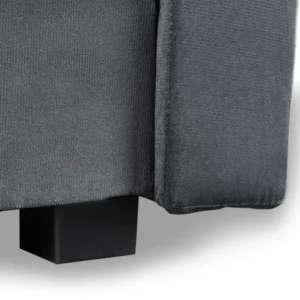 Set de 2x canapele cu pat ALUNA Grey — Canapele și sofale