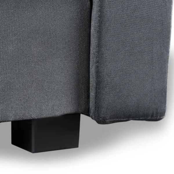 Set de 2x canapele cu pat ALUNA Grey — Canapele și sofale