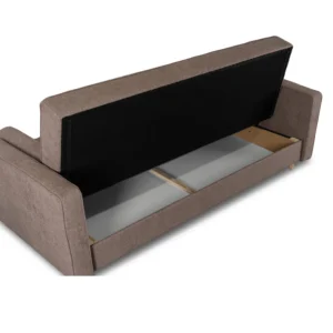 Set de 2 canapele extensibile MALTA maro