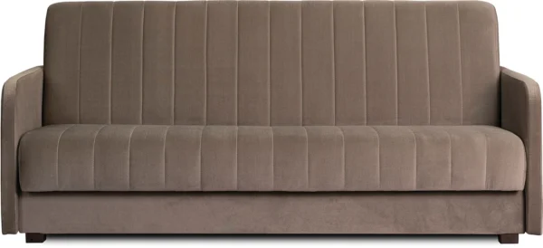 Set de 2x PORTO canapea pliantă bej — Canapele și sofale