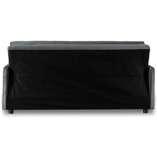 Set de 2x canapea pliabilă STELLA gri — Canapele și sofale