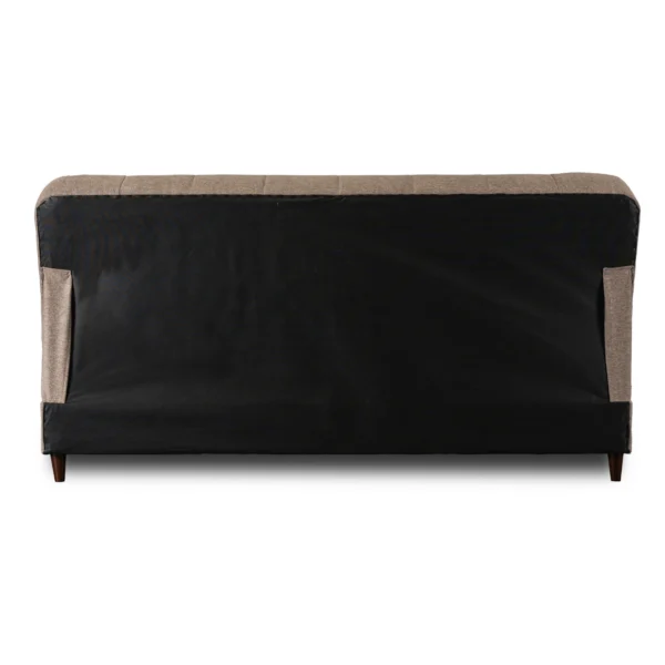 Set de 2 canapele extensibile maro NEPAL