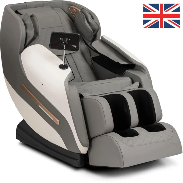 product-3372-0 Fotoliu de masaj VX MAX, gri, piele sintetică, meniu în limba engleză — Fotolii de masaj