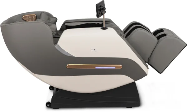 product-3372-12 Fotoliu de masaj VX MAX, gri, piele sintetică, meniu în limba engleză — Fotolii de masaj