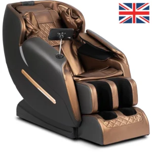 Scaun de masaj VX MAX din piele ecologică gri