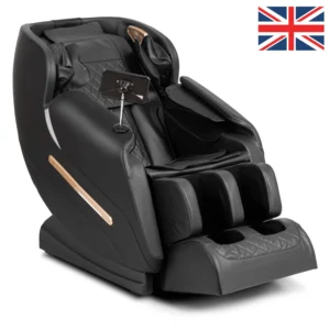 Scaun de masaj VX MAX din piele ecologică gri