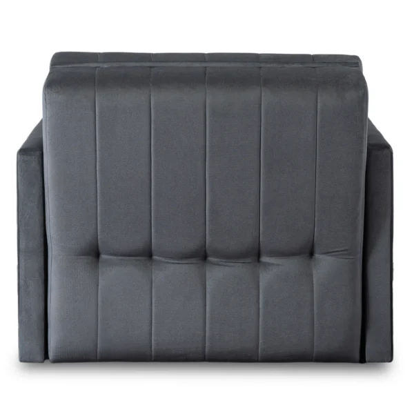 product-3376-3 Set de 2x fotoliu de dormit simplu VERO gri — Fotolii de relaxare